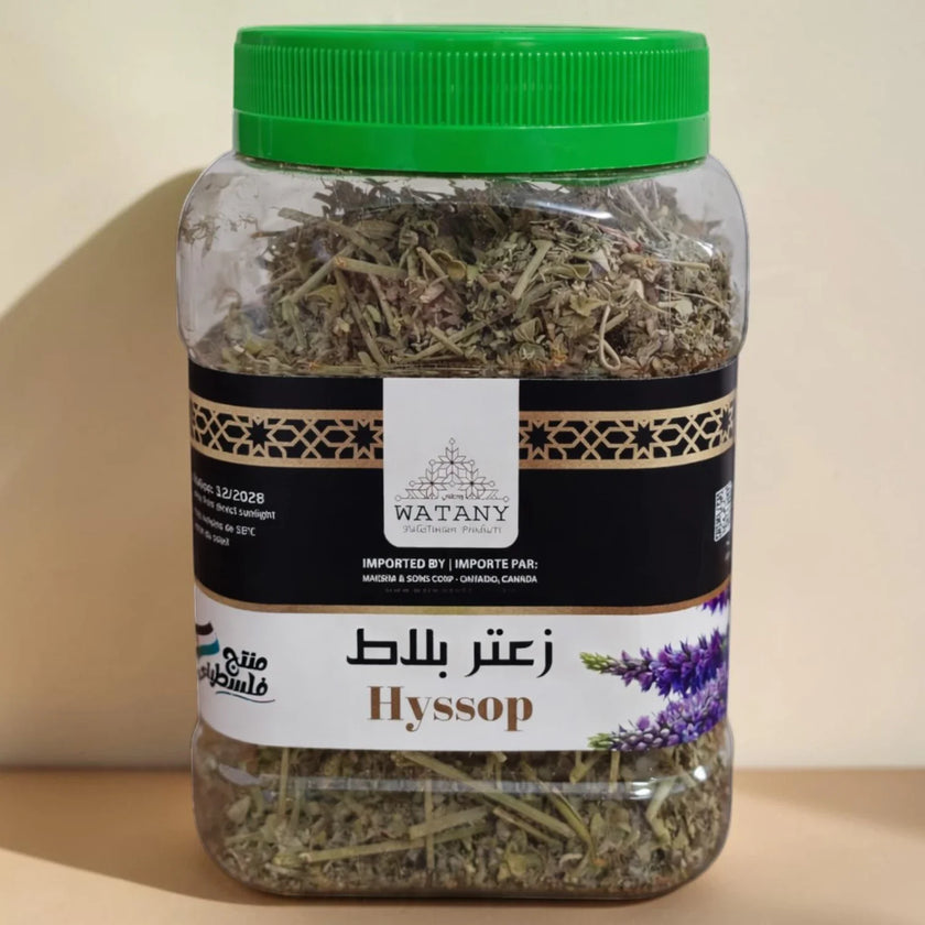 Bilblical Hyssop (Zaatar Balat / Zaatmanah) 100g – Palestinian Hyssopus officinalis