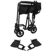 EZee Life CH1042 Lightweight Transport Chair | 18.5 x 15.75 in Seat Canada