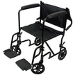 EZee Life CH1042 Lightweight Transport Chair | 18.5 x 15.75 in Seat Canada