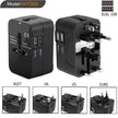 Travel Universal Conversion Plug Dual USB