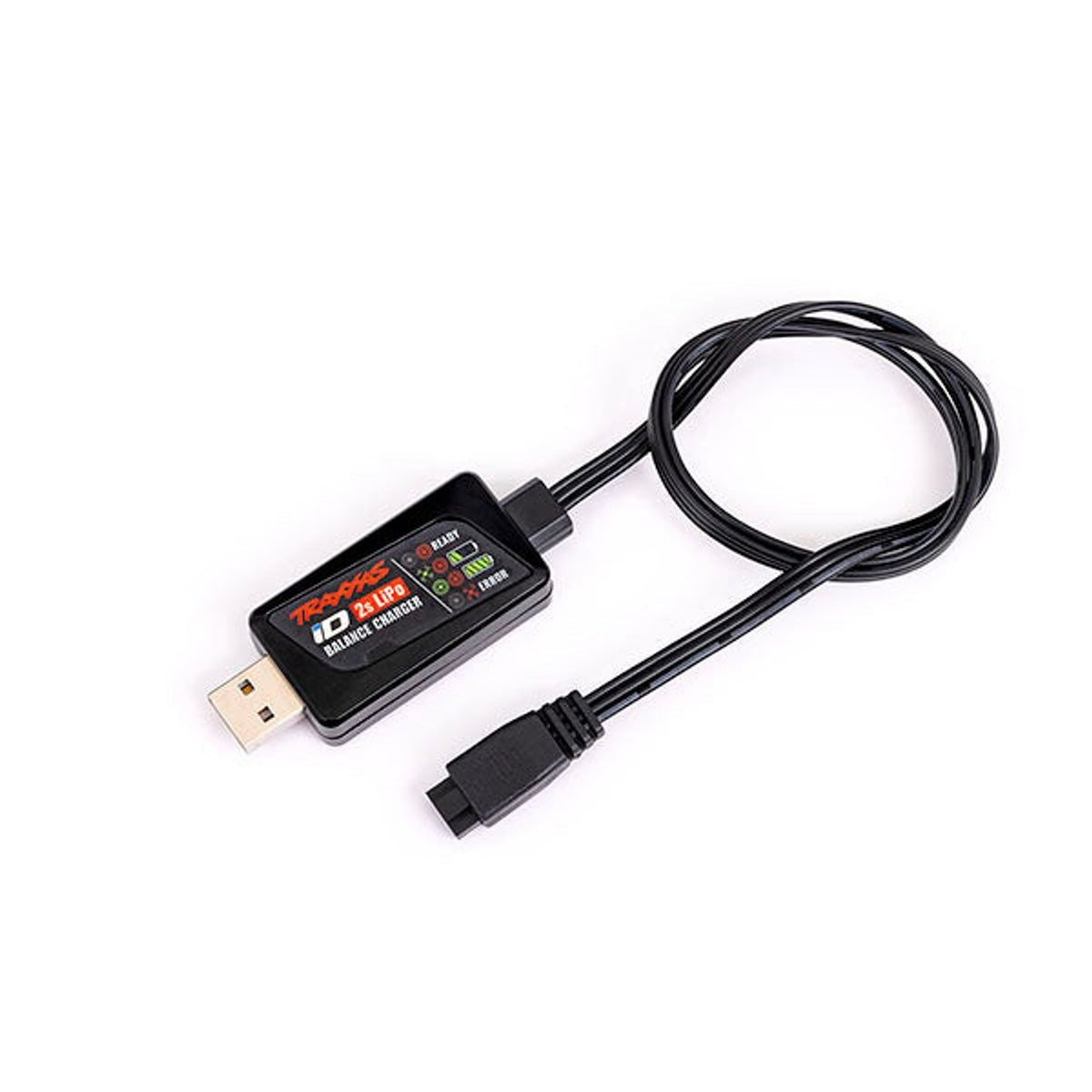 Traxxas Charger, ID Baalance USB (2-Cell 7.4V LiPo w/ID Connector Only)