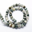 Green Tree Agate Gemstone Bead