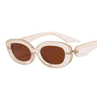 Trendy Oval Small Frame Sunglasses for Men & Women