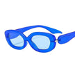 Trendy Oval Small Frame Sunglasses for Men & Women