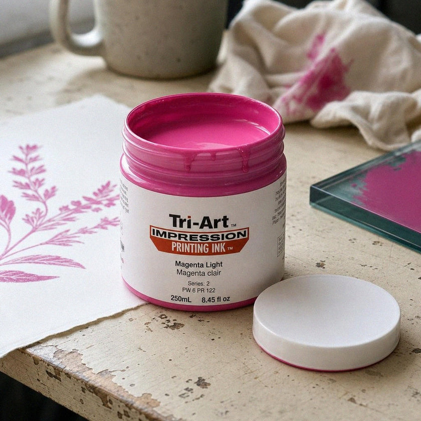 Impressions Block Printing Ink - Magenta Light