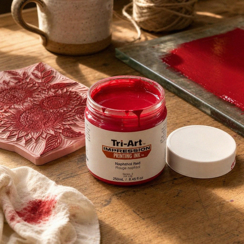 Impressions Block Printing Ink - Naphthol Red