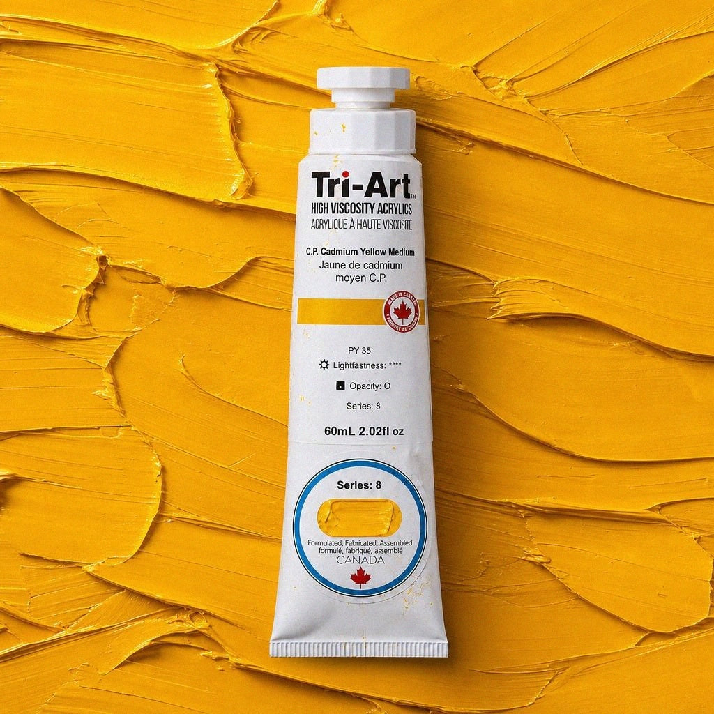 Tri-Art High Viscosity - C.P. Cadmium Yellow Medium