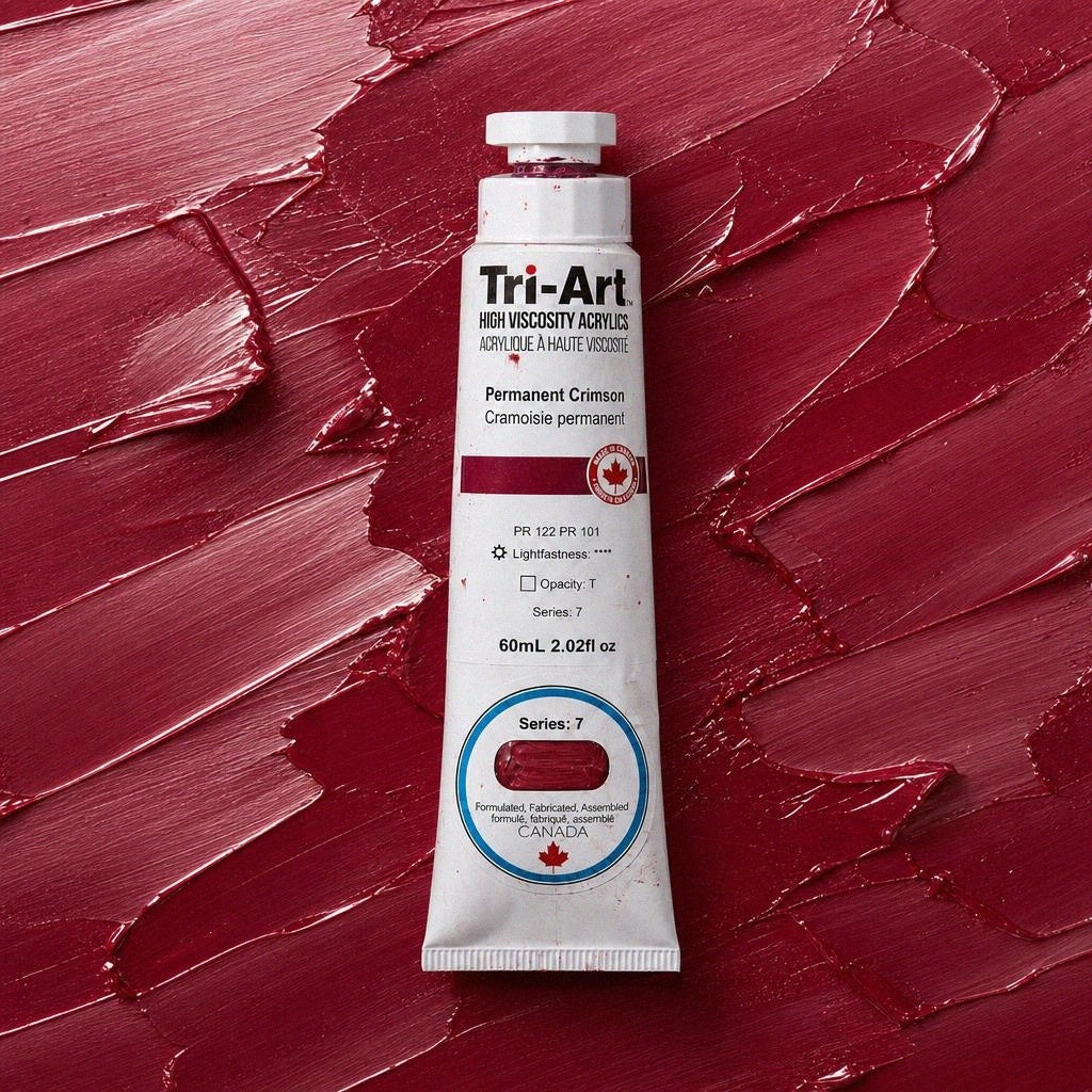 Tri-Art High Viscosity - Permanent Crimson