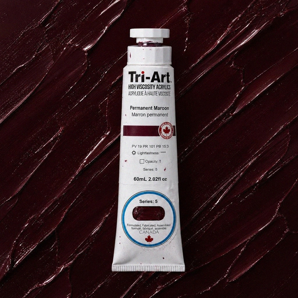 Tri-Art High Viscosity - Permanent Maroon