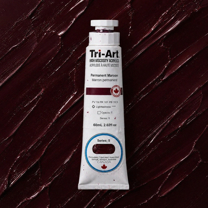 Tri-Art High Viscosity - Permanent Maroon
