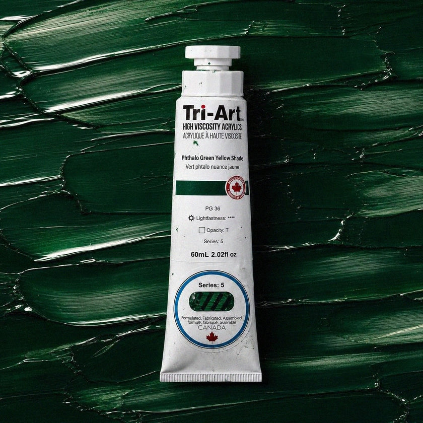 Tri-Art High Viscosity - Phthalo Green Yellow Shade