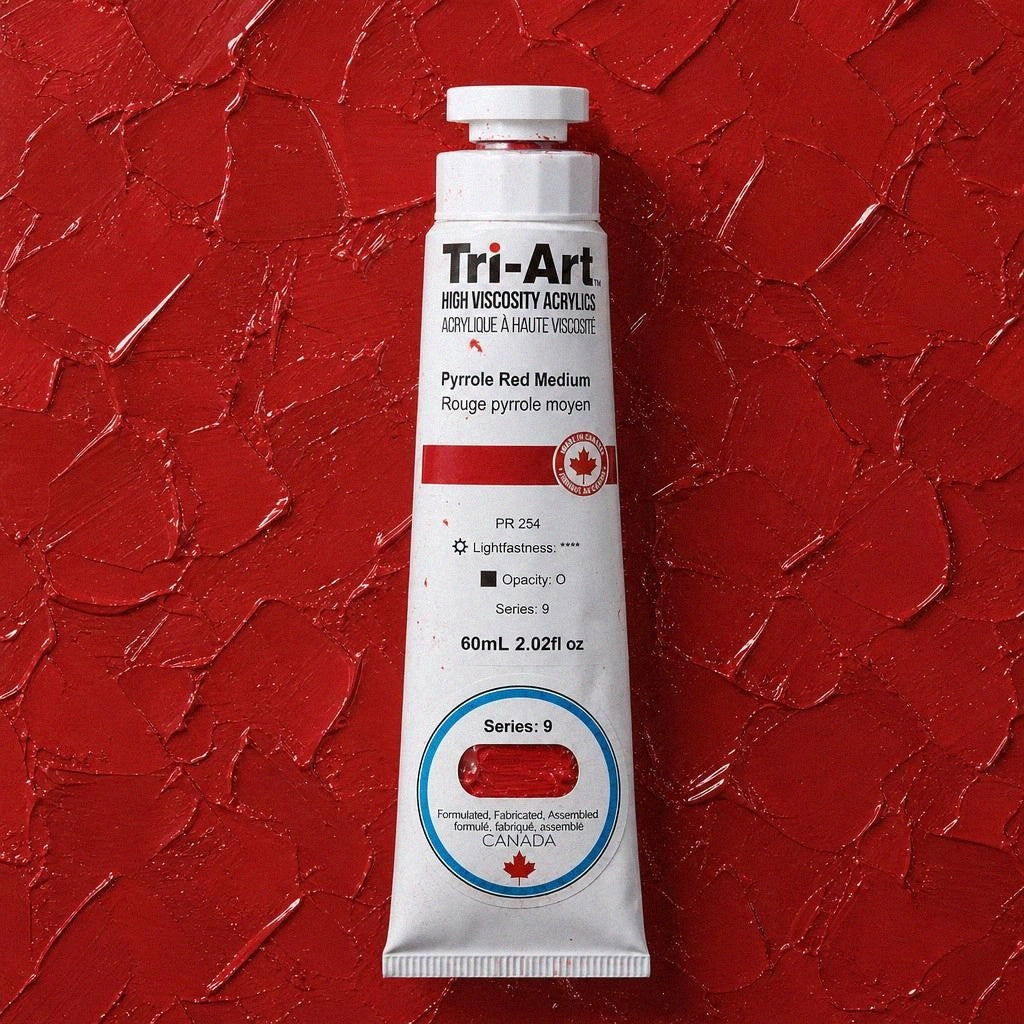 Tri-Art High Viscosity - Pyrrole Red Medium