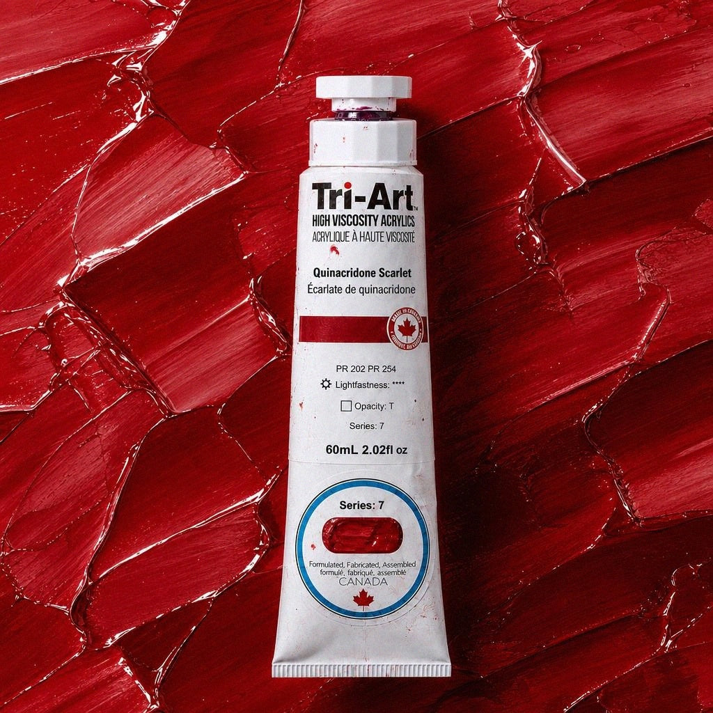 Tri-Art High Viscosity - Quinacridone Scarlet