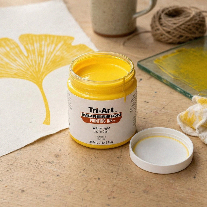 Impressions Block Printing Ink - Yellow Light