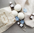 Trio de balles de séchage en laine