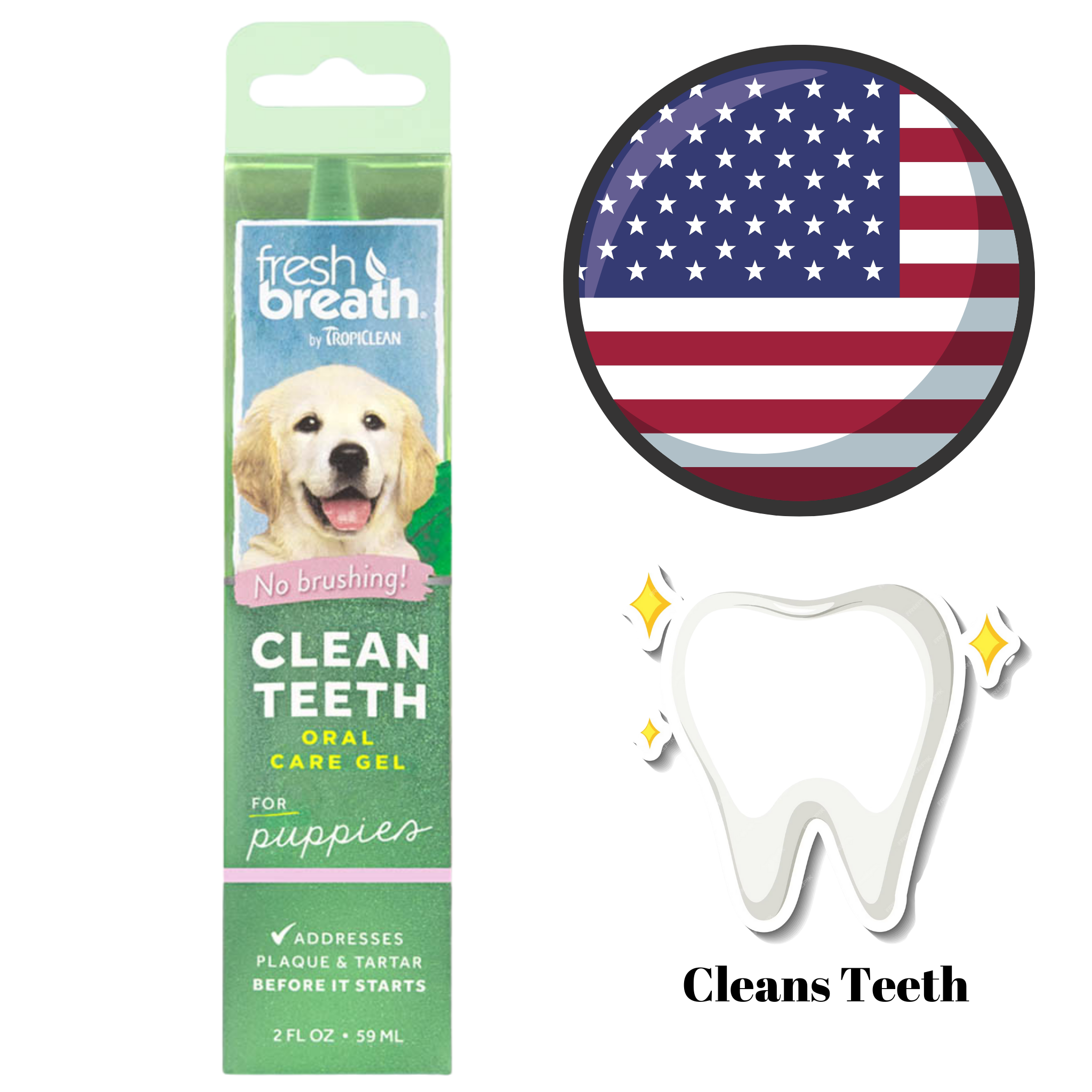 TropiClean - Teeth Oral Care Gel For Puppies