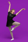 Ballet Dancer Rhinestone T-Shirt – Elegant Ballerina Bling Tee | Blingdazzel