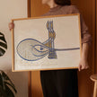 Tughra of Sultan Suleiman | Ancient Arabic Calligraphy Art (available handframed or unframed)