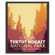 Tuktut Nogait National Park 'Explored' Poster, Canada Parks
