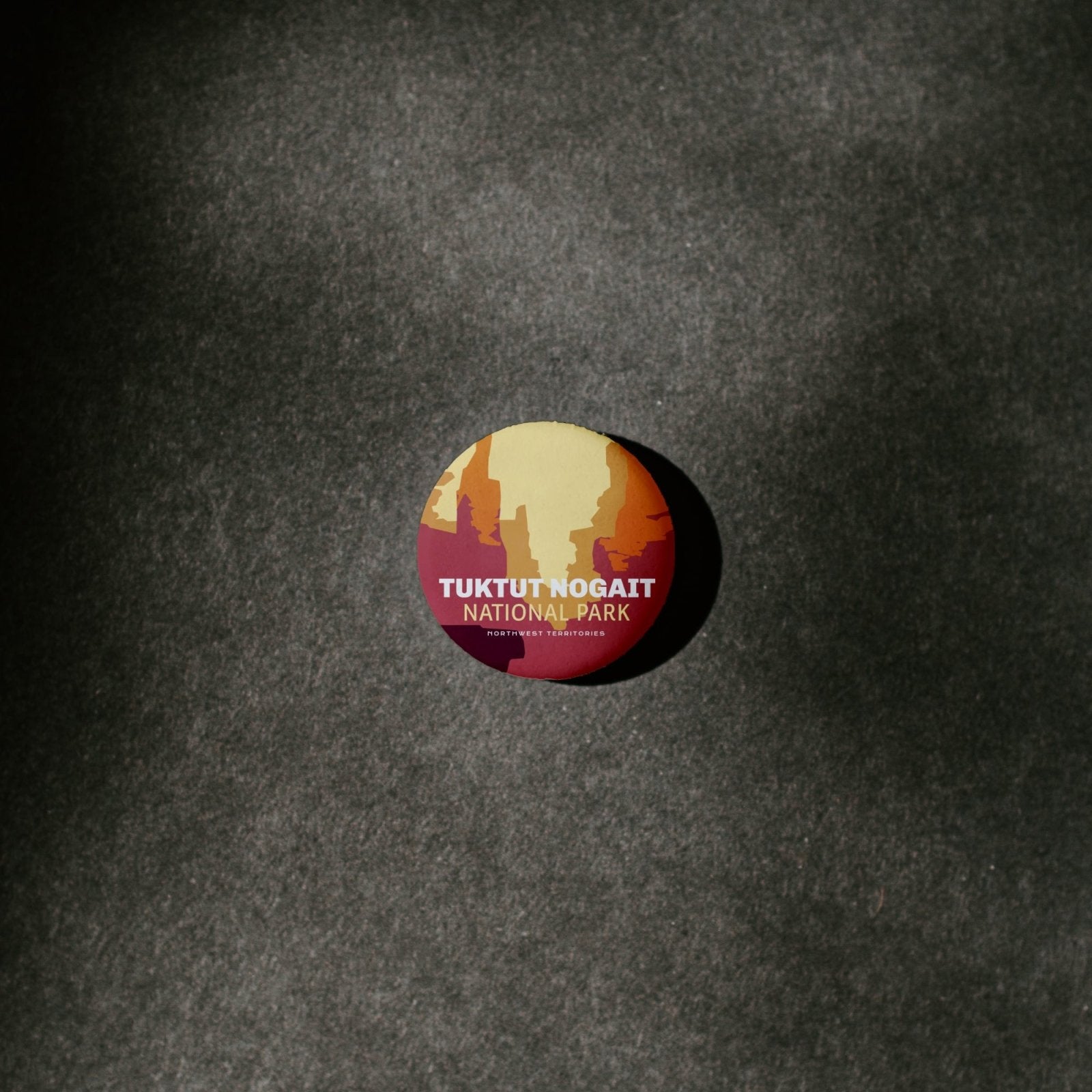 Tuktut Nogait National Park of Canada Pinback Button, Canada Parks