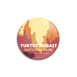 Tuktut Nogait National Park of Canada Pinback Button, Canada Parks