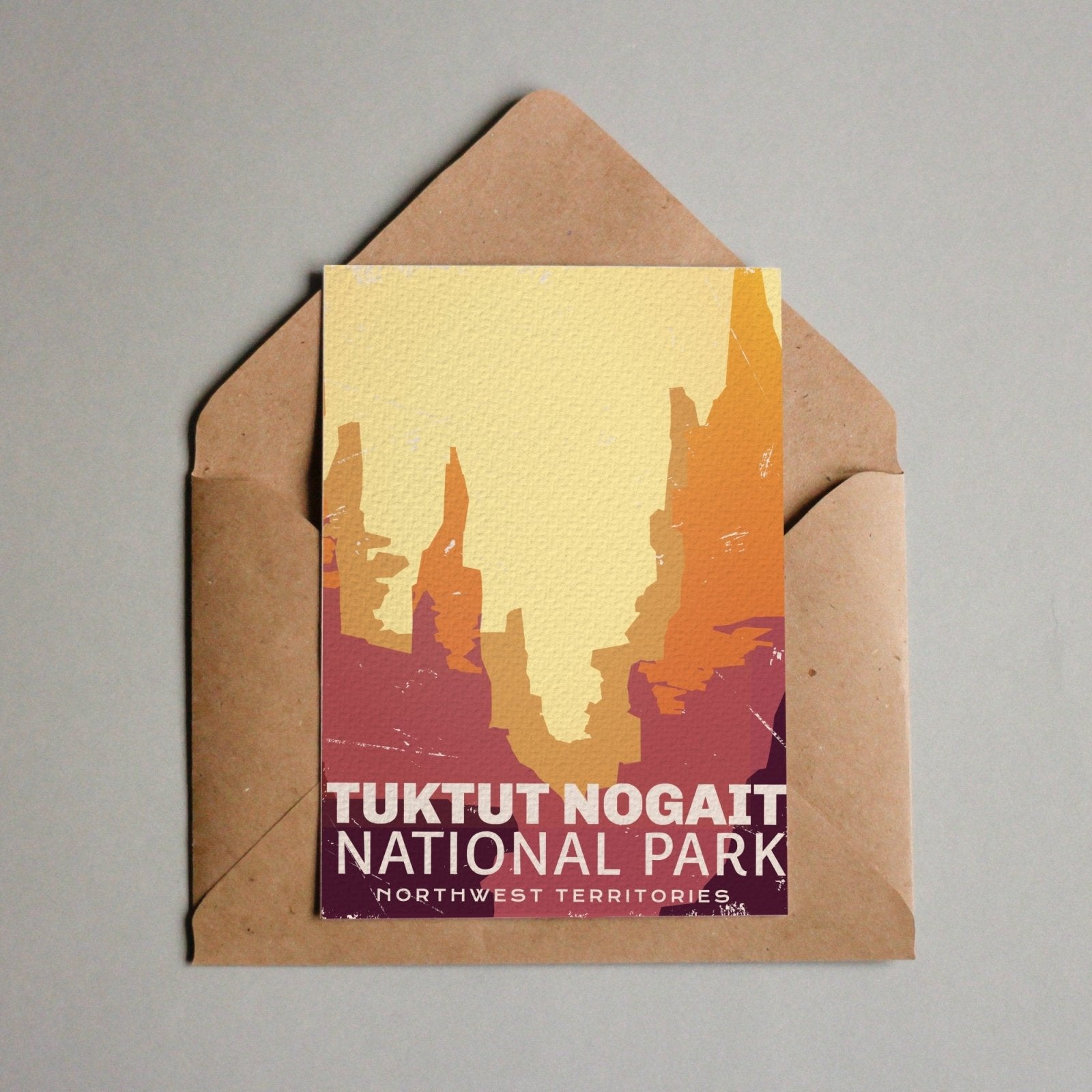 Tuktut Nogait National Park of Canada Postcard, Canada Parks
