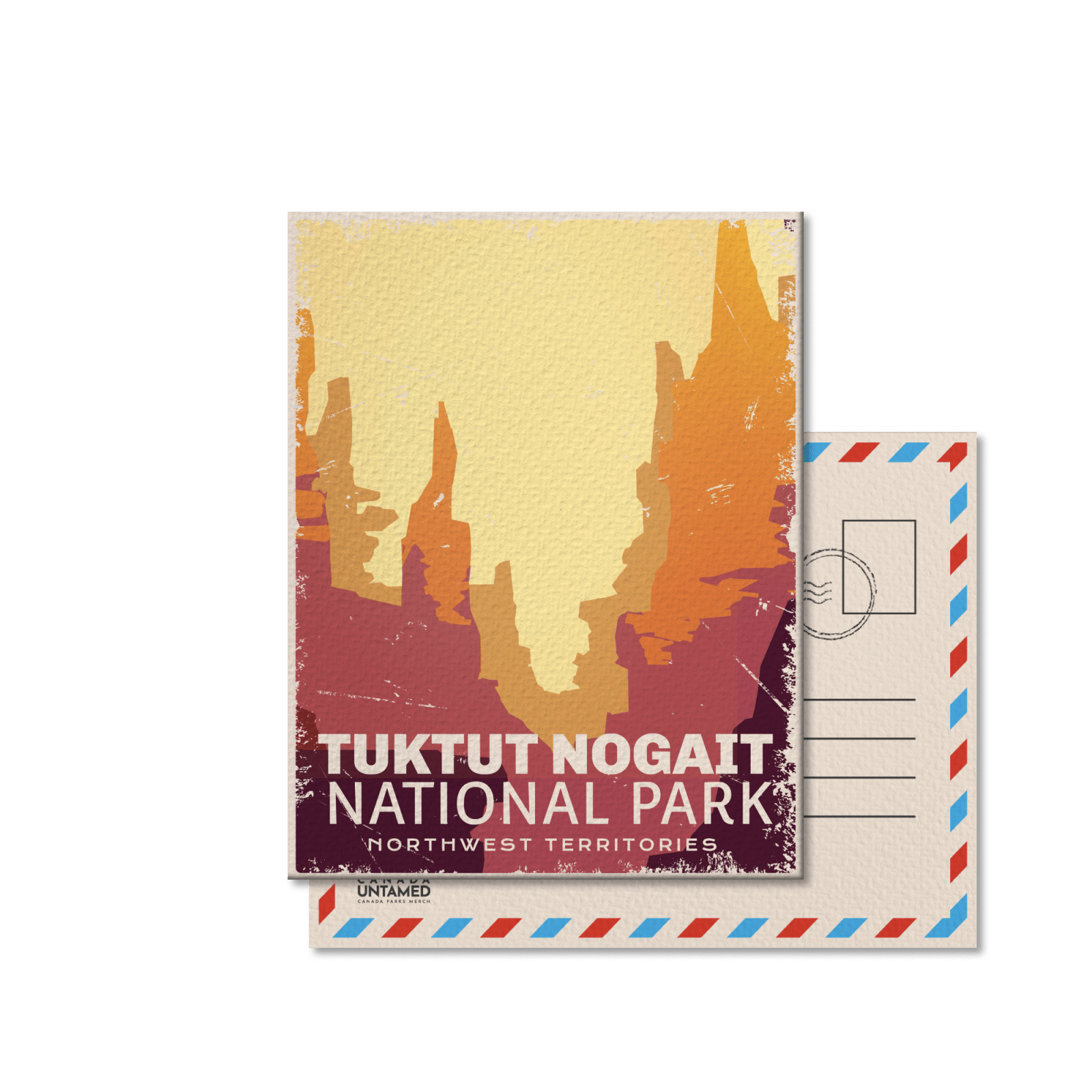 Tuktut Nogait National Park of Canada Postcard, Canada Parks