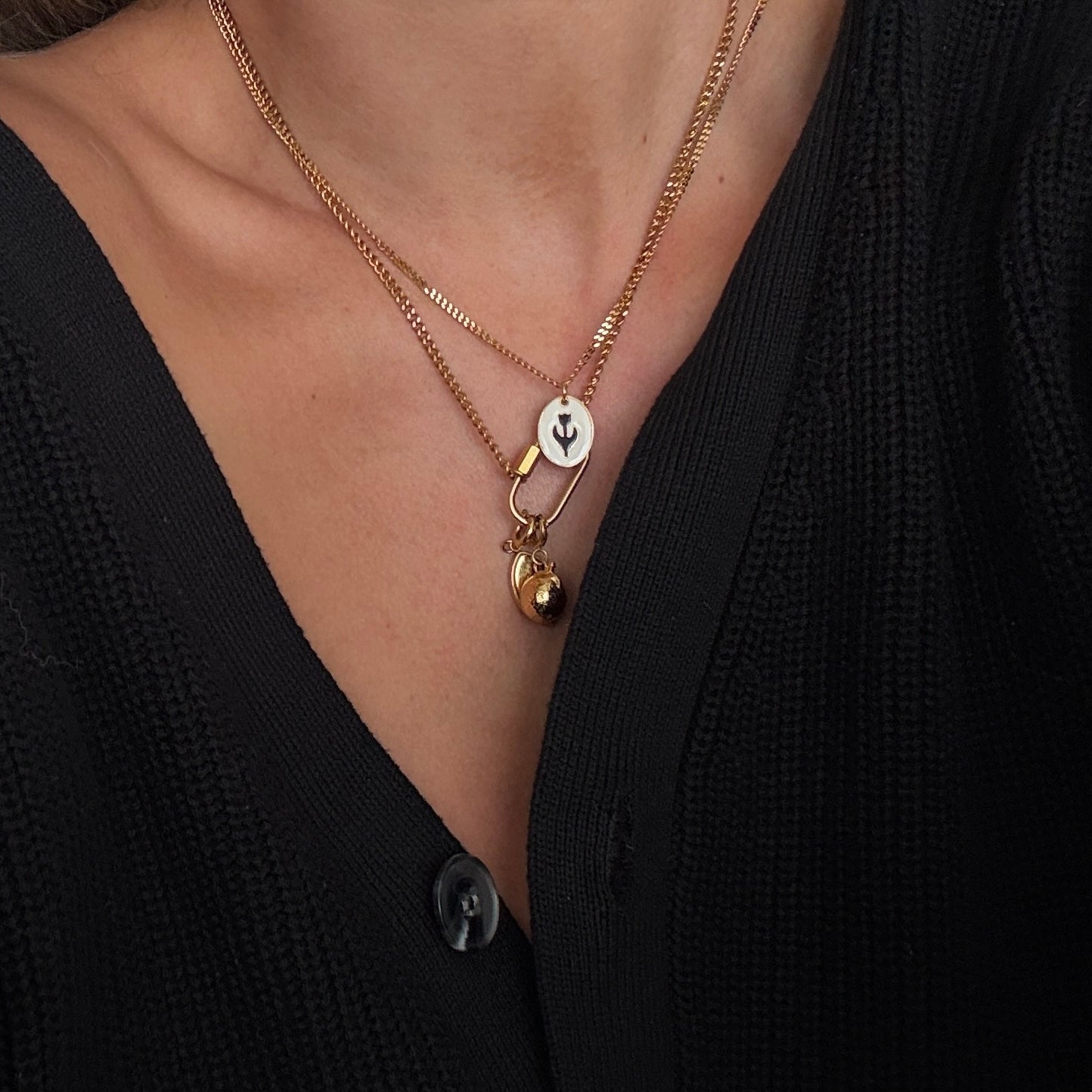 Tulipe Necklace- Silver