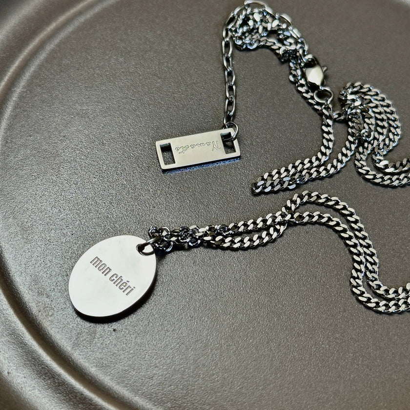 Tulipe Necklace- Silver