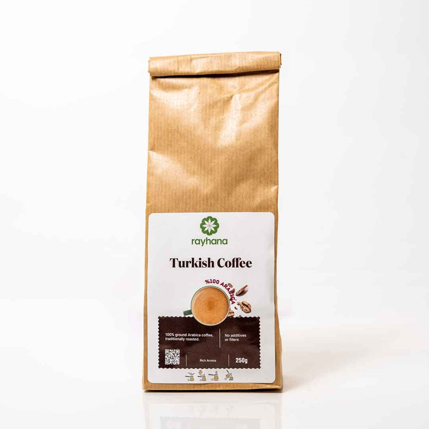 100% Arabica Turkish Coffee – Gourmet Blend by Rayhana