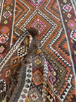 Turkish Kars Kilim Rug | 3' 11