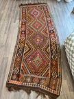 Turkish Kars Kilim Rug | 3' 11