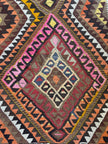 Turkish Kars Kilim Rug | 3' 11