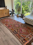 Turkish Kars Kilim Rug | 3' 11