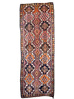 Turkish Kars Kilim Runner Rug | 4' 2