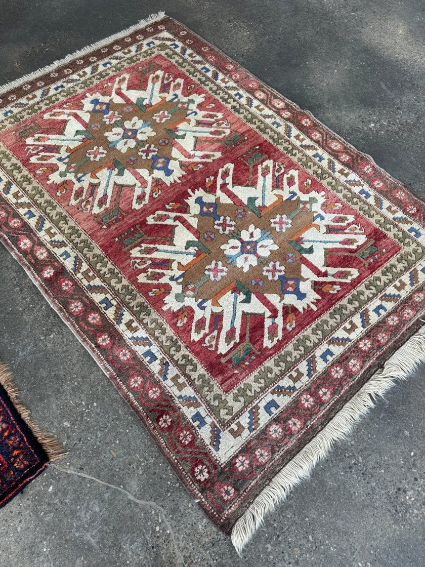 Turkish Kars Rug | 4' 5