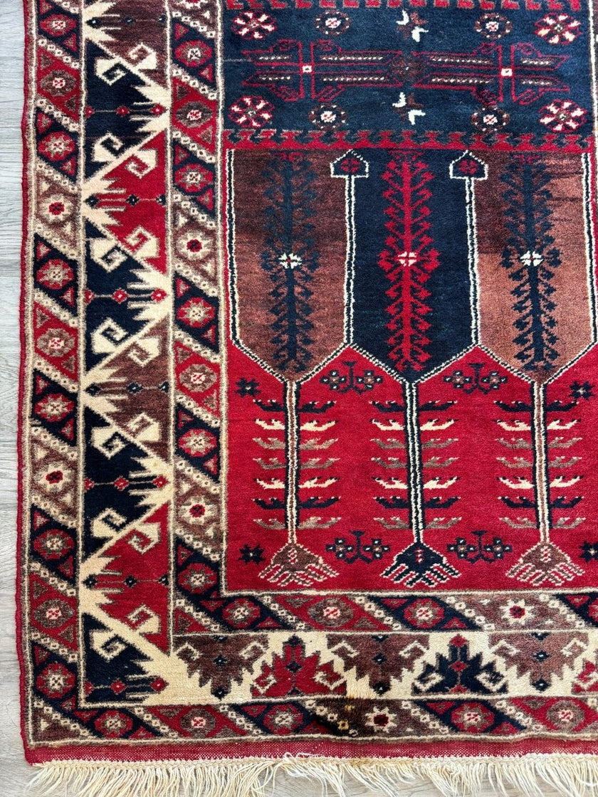Turkish Konya Rug | 4' 2