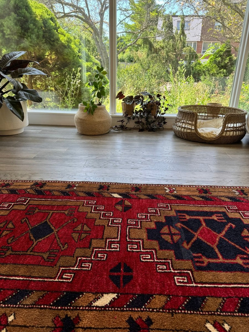 Turkish Malatya Runner Rug | 2' 9