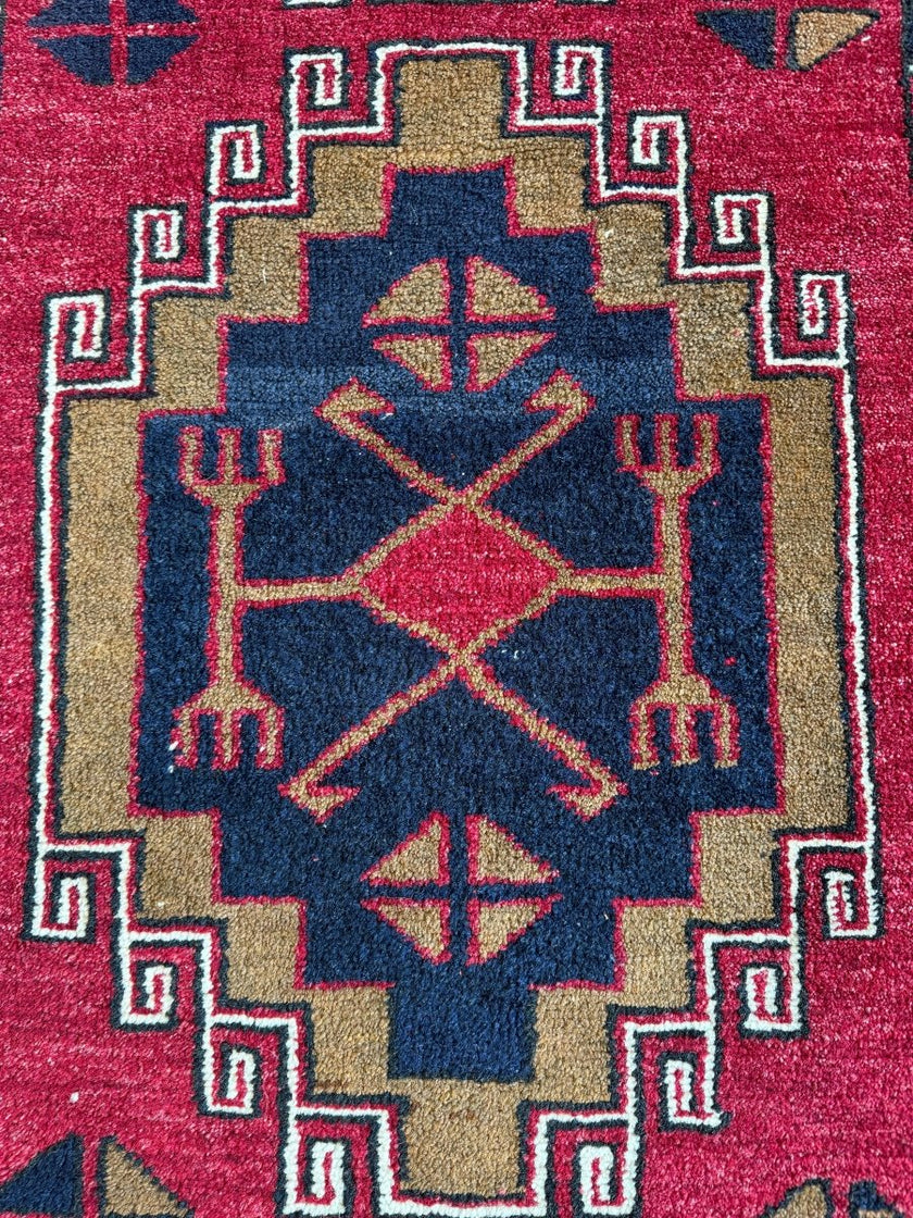 Turkish Malatya Runner Rug | 2' 9