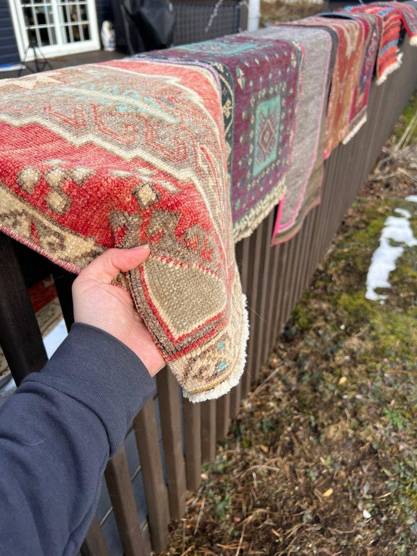On hold | Turkish Mini Rug 1 | 1’ 8” x 3’ 2”