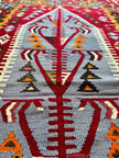 Turkish Uşak Eşme Kilim | 3' 3