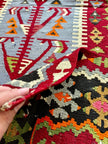 Turkish Uşak Eşme Kilim | 3' 3