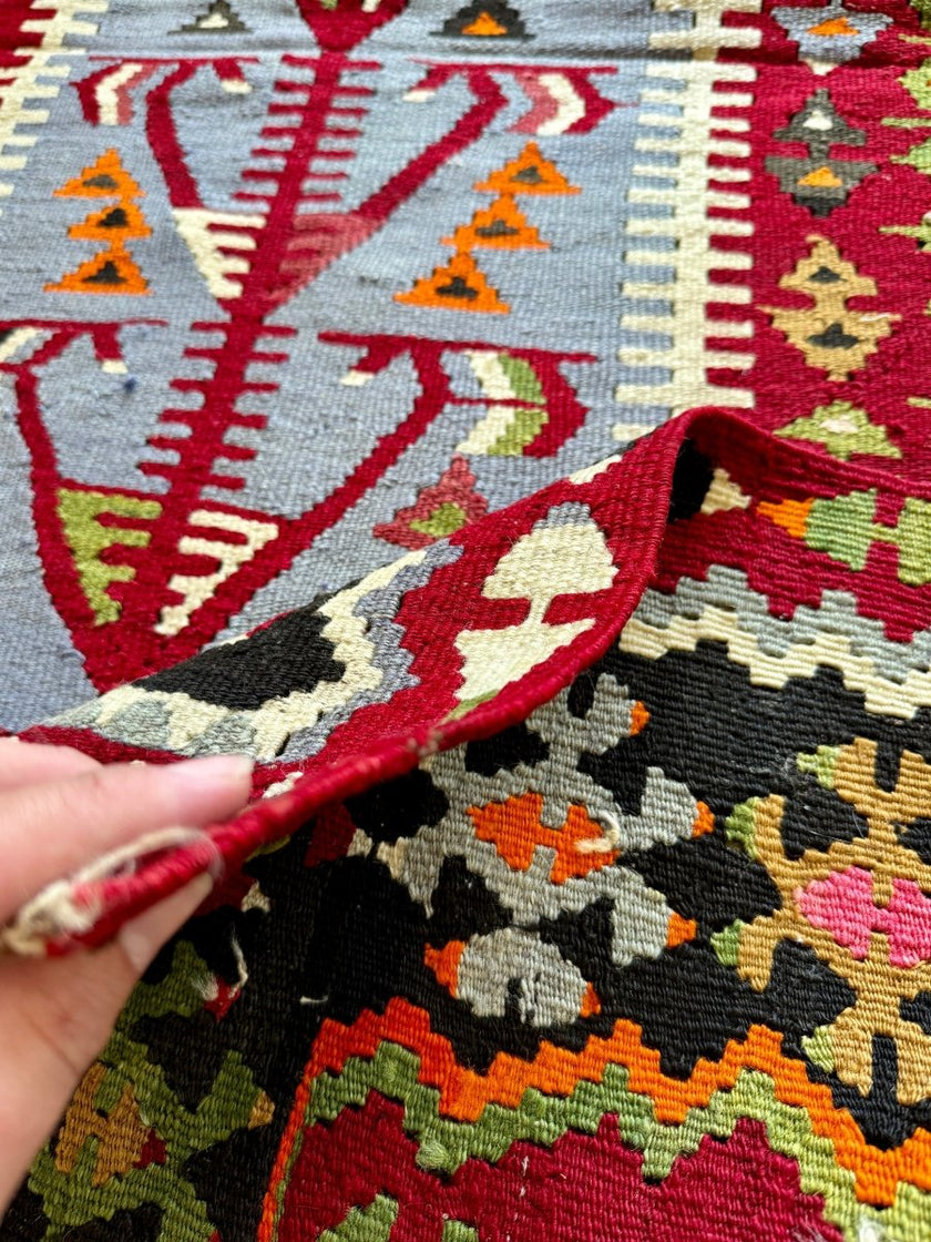 Turkish Uşak Eşme Kilim | 3' 3