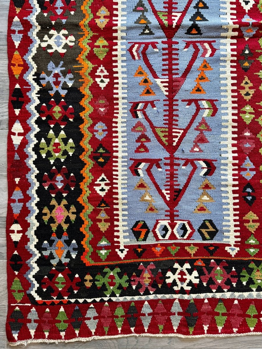 Turkish Uşak Eşme Kilim | 3' 3