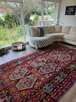 Turkish Uşak Eşme Kilim | 5' 11