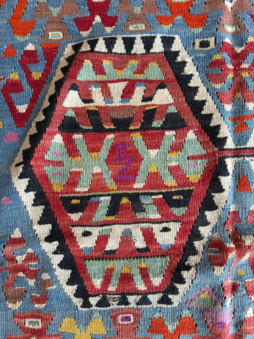Turkish Uşak Eşme Kilim | 5' 7