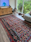 Turkish Uşak Eşme Kilim | 5' 7