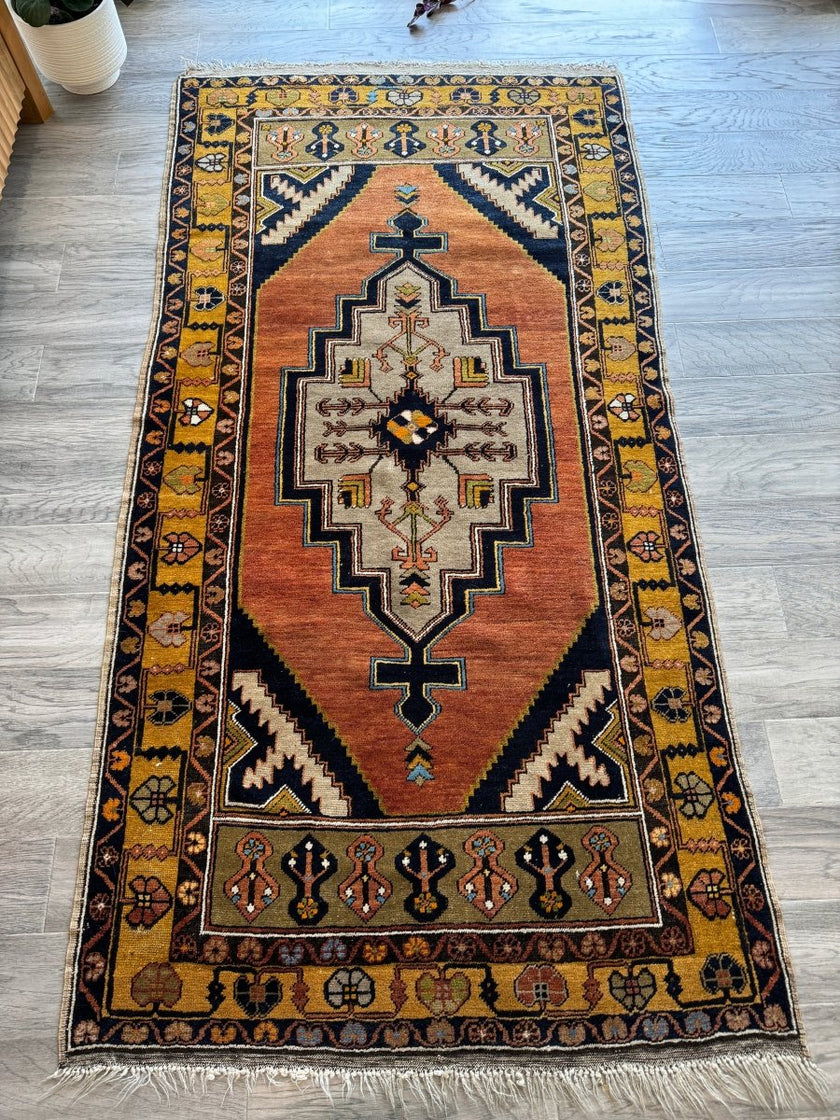 Turkish Yahyali Rug | 3' 3
