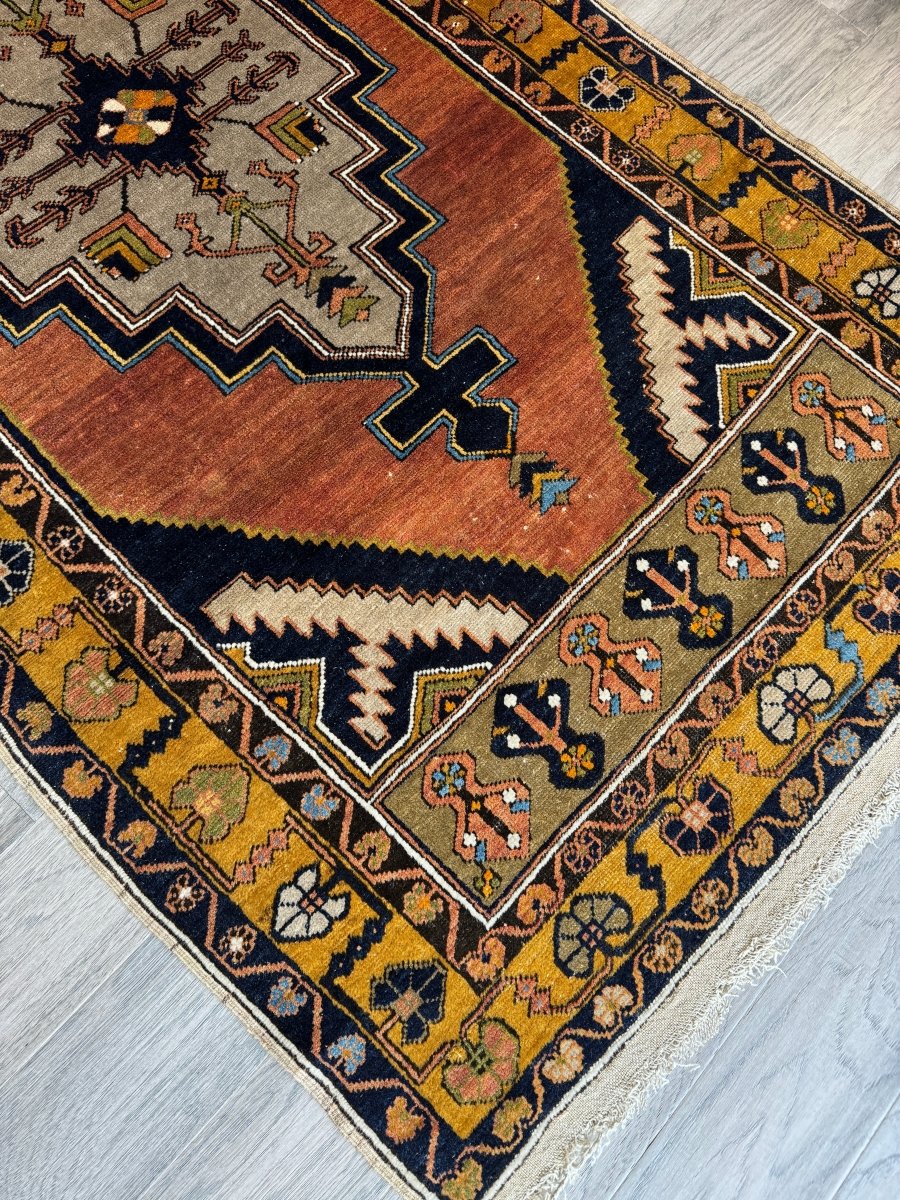 Turkish Yahyali Rug | 3' 3