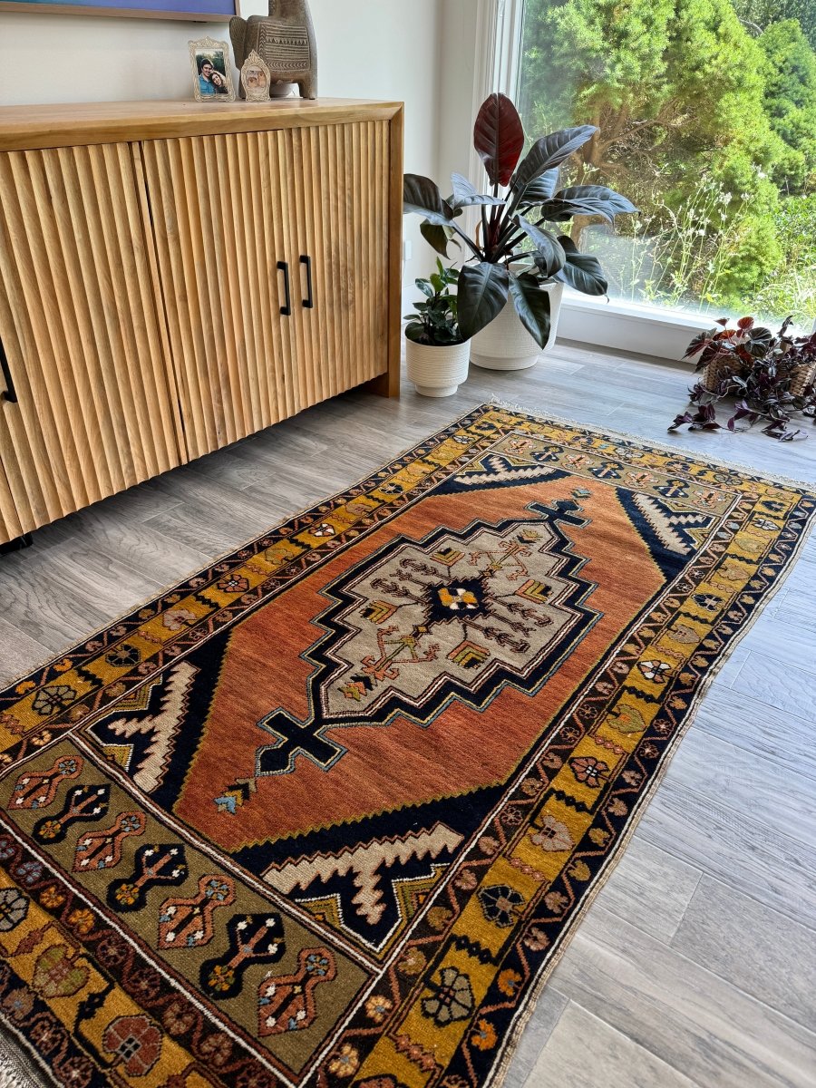 Turkish Yahyali Rug | 3' 3